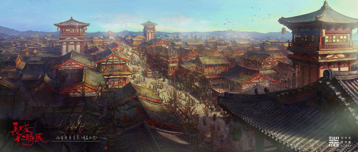 Chang’an as a designed system: visibility was not incidental, but engineered.
